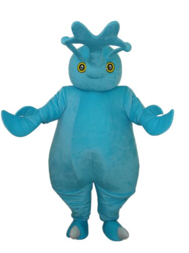 RoyalBlue Beetle Mascot Adult Costume