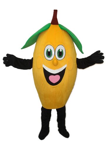 Lemon Mascot Adult Costume