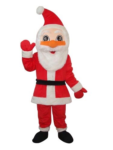 3rd Version Santa Claus Mascot Adult Costume